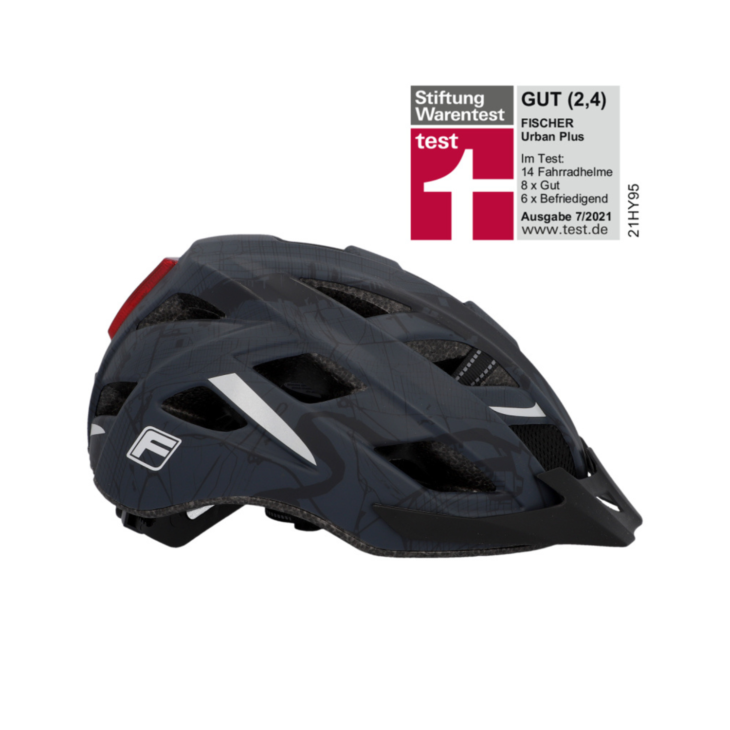 Fischer Cycling Helmet Urban Plus Brooklyn